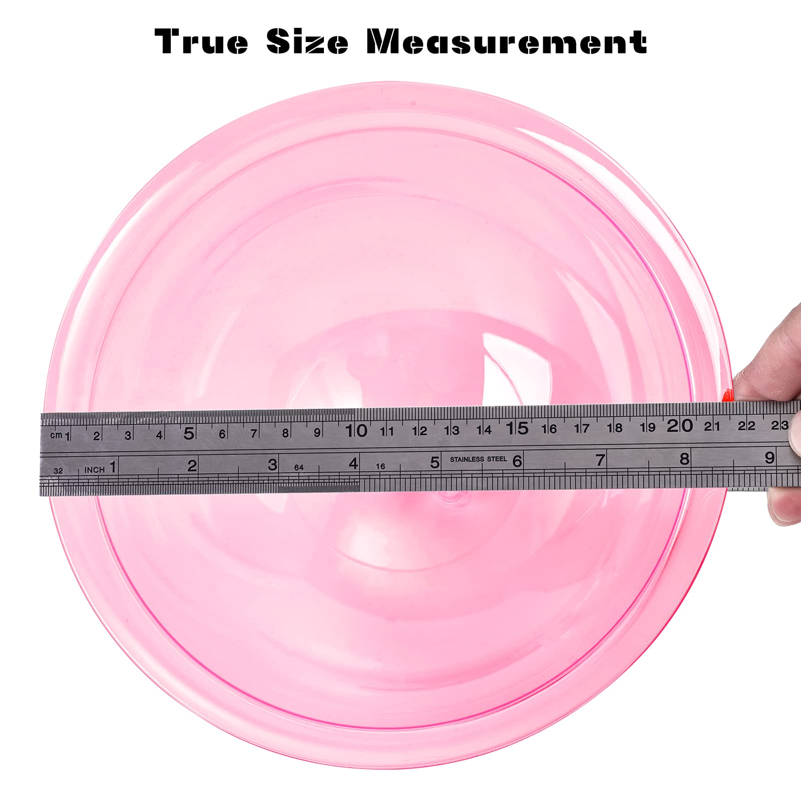 Meifuly Accessori per macchine per terapia sottovuoto, di alta qualità, diametro 21,5 cm, extra large, per sollevamento glutei e coppettazione con tubo tipo Y (1 paio)