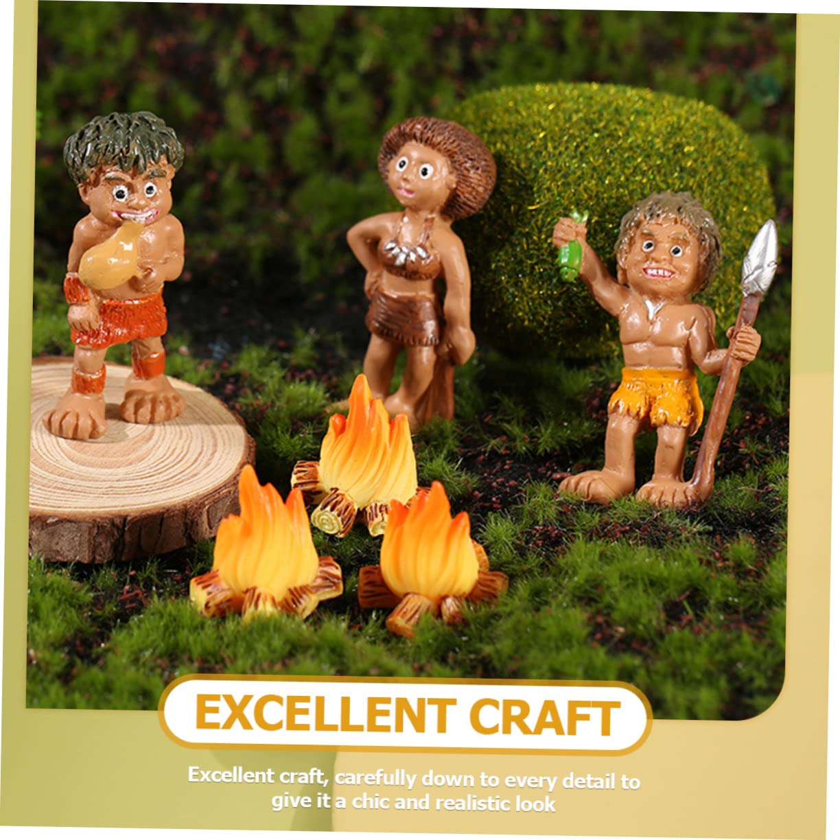 Miniatur-Modell Zubehör Lagerfeuer – 9,8x5x9 Cm, Für Dioramen & Modellbau