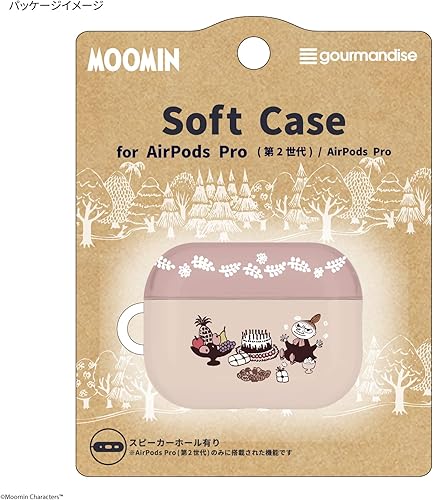 Miniatura 7 de Gourmandise MMN-142B Moomin Soft Case for AirPods Pro (2nd Generation)  AirPods Pro