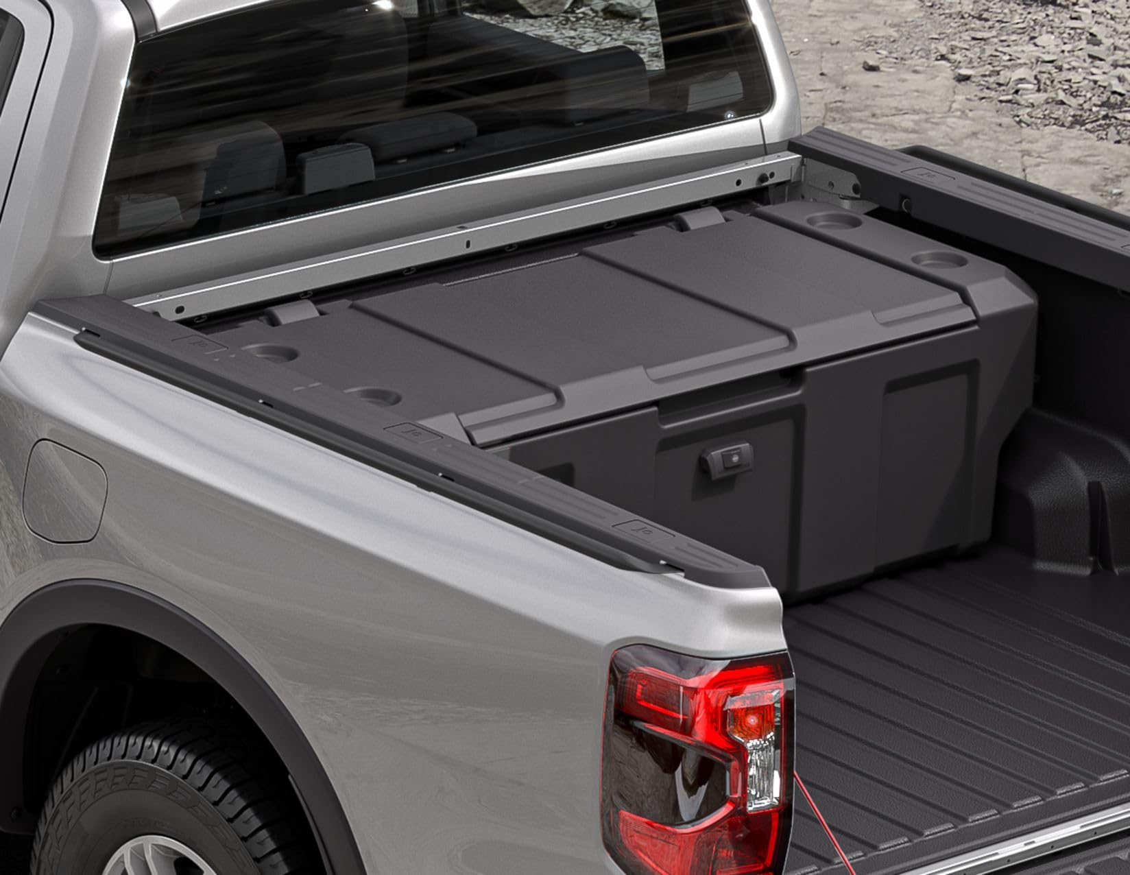 Original Ford Ranger ab 2022 Aufbewahrungsbox Ladefläche 220 l Volumen aus MDPE