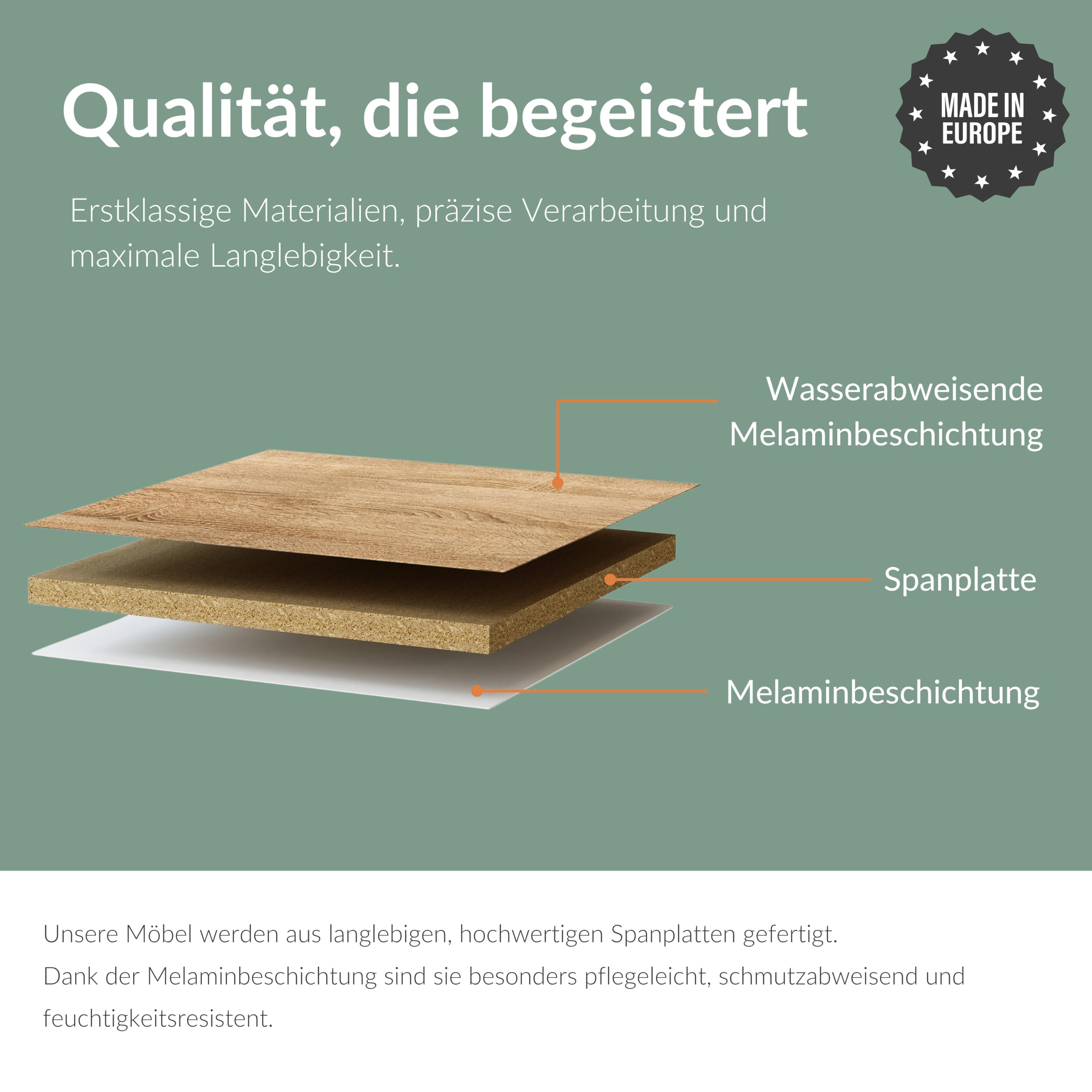 Planetmöbel Flur Möbel Garderobe Hängeschrank 1x 100 cm Gold Eiche, Kompaktgarderobe mit Klappe als Stauraum, Wandgarderobe hängend oder stehend, 37,8T x 100B x 32,5H cm
