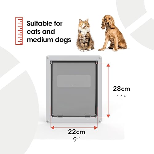 Miniatura 4 de Puerta para perro mediana color blanco, Dog Mate