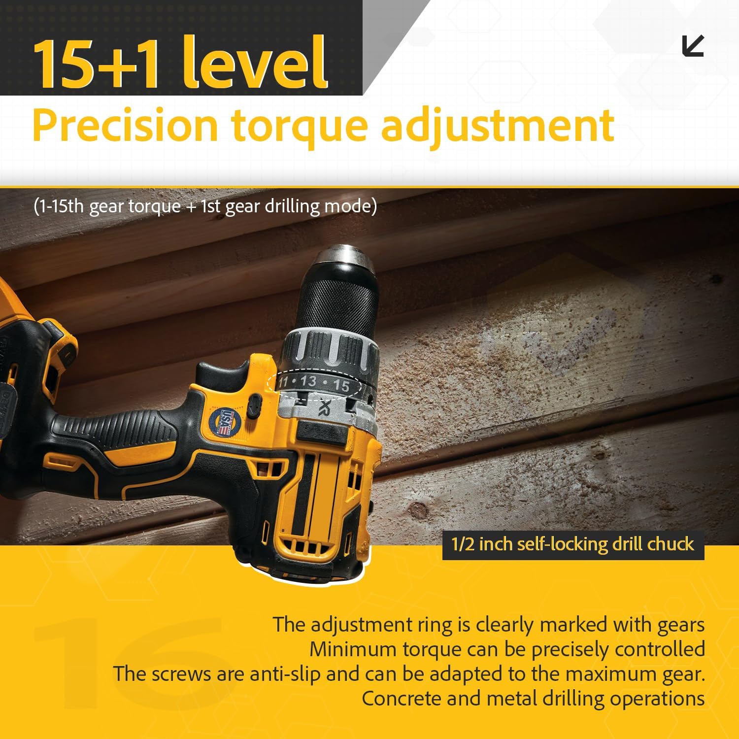 N438742 Precision Transmission Gearbox Assembly - For Dewalt DCD791 DCD792 Series Drills Including DCD791B DCD791D2 DCD792D2 Models