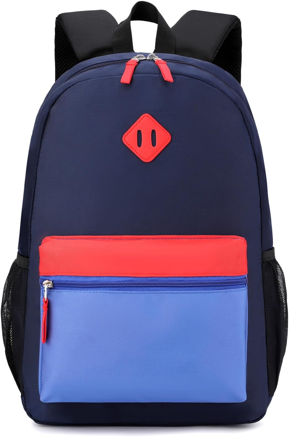 Toddler Backpack, Preschool Backpack for Kids Boys and Girls Kindergarten Preschool Bookbag with Chest Buckle 3-6Years (Navy Blue, Medium-15inch) - Image 2