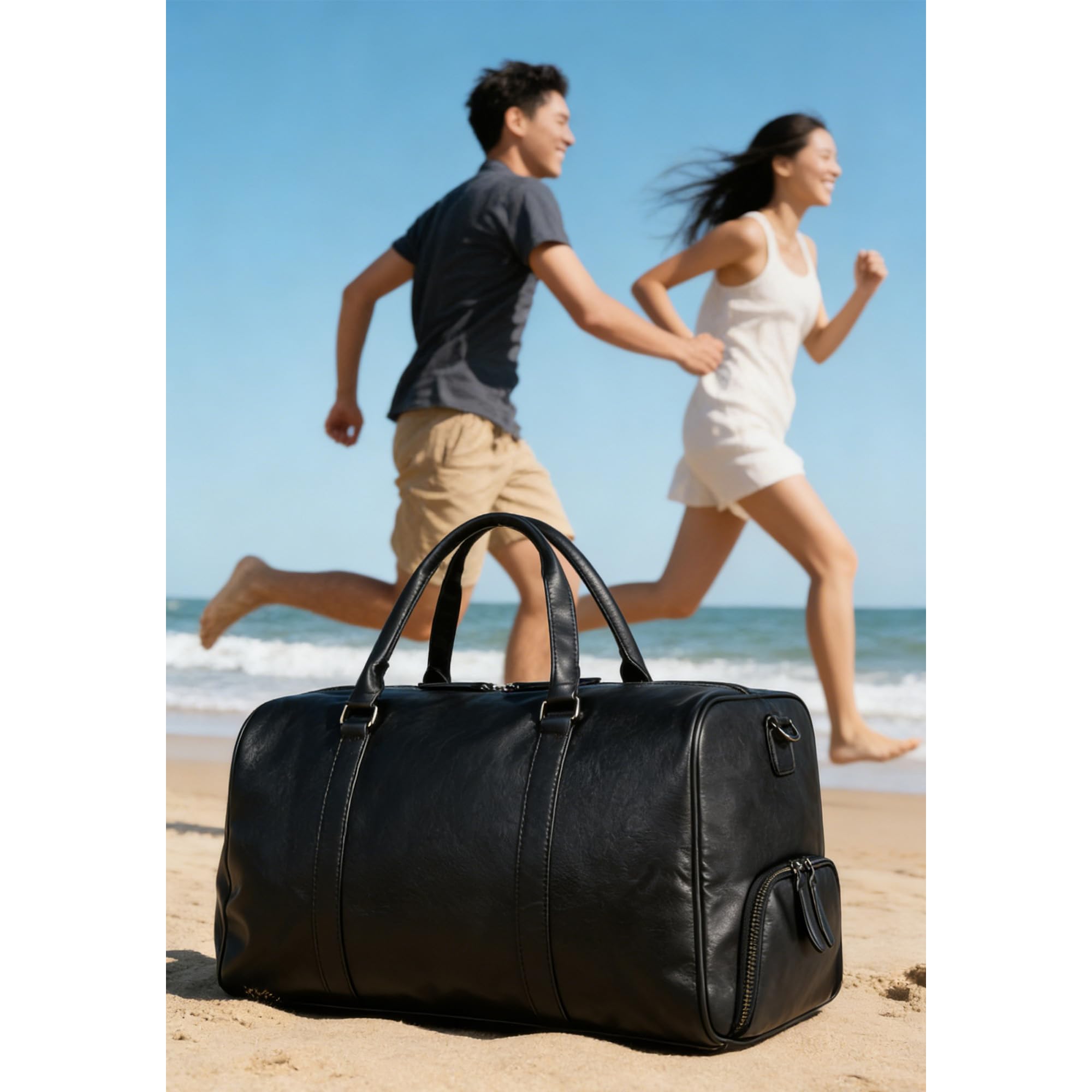 Borsa da Viaggio da Uomo 20 L 39L 40L 41L 42L Porsone da Viaggio pelle Borsa da Weekend Borsa Impermeabile Uomo Borsa Palestra Sportiva Per Viaggio Vacanza Palestra Sport