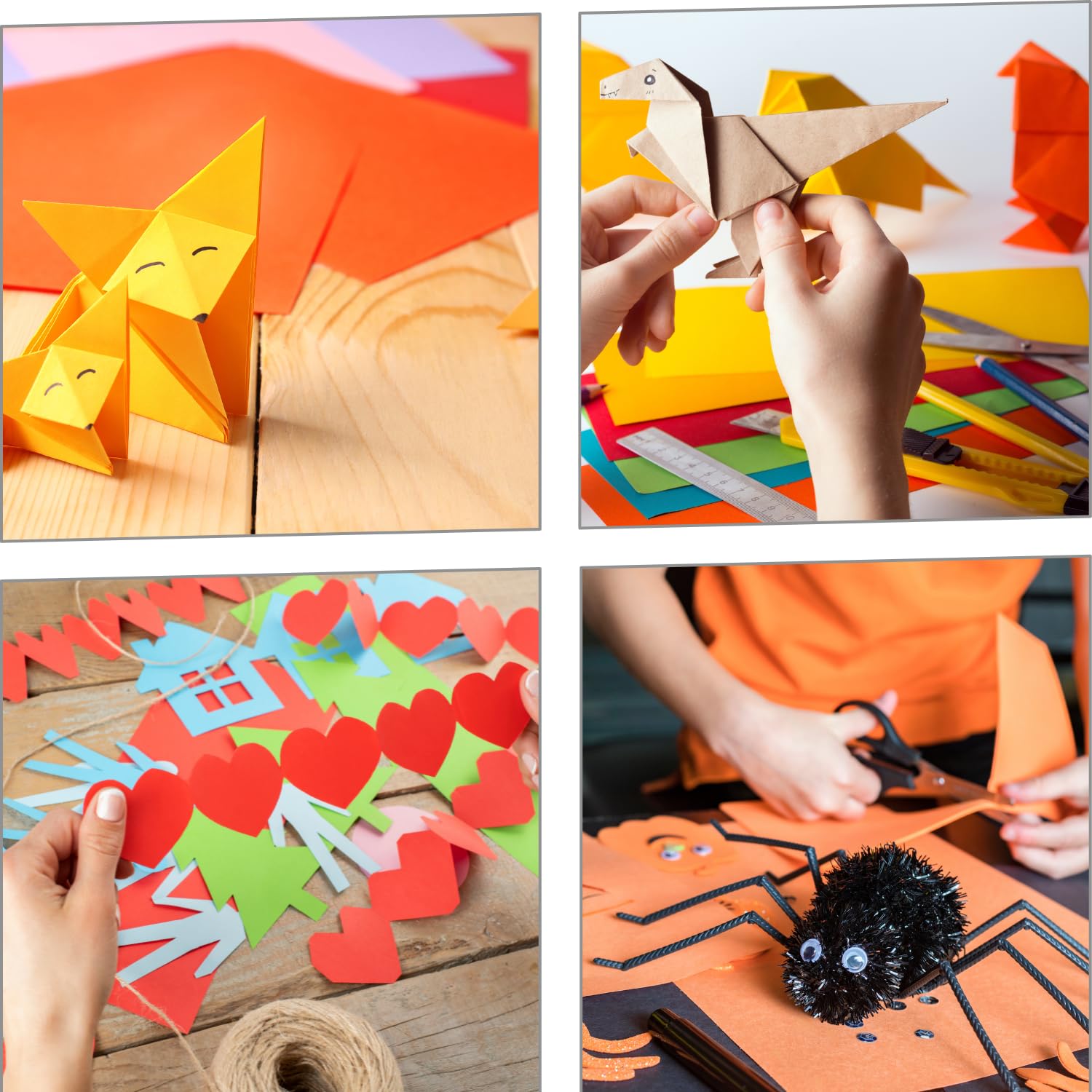 Fogli Colorati A4 80g, 50 Fogli Assortiti, Per Stampanti E Lavoretti Manuali Bambini - Foto 3