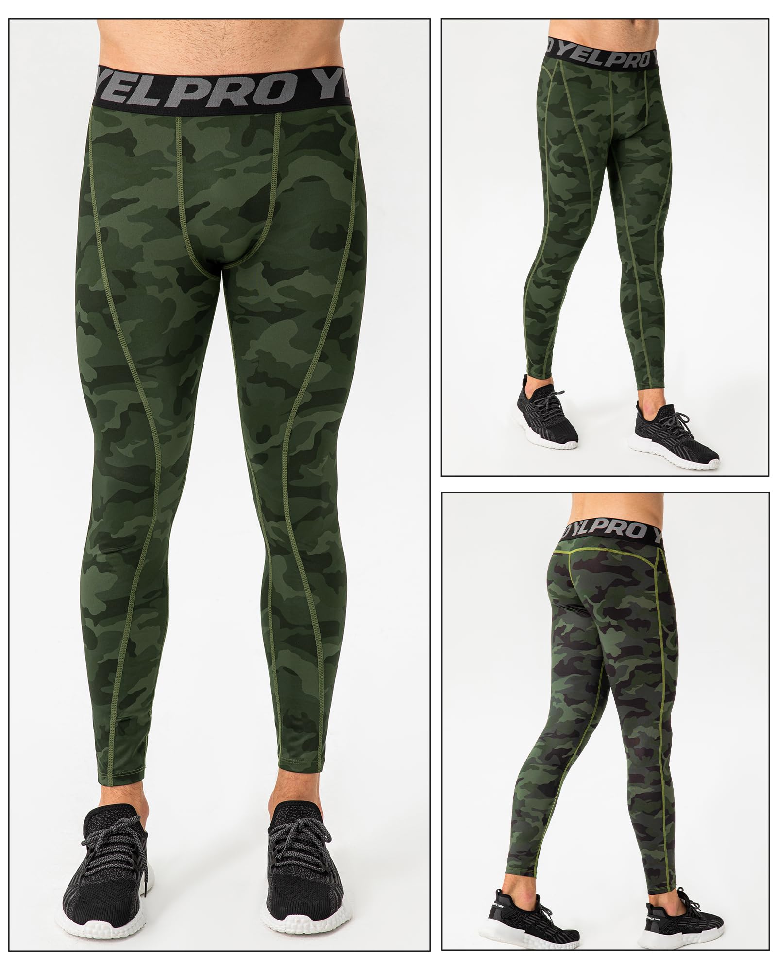 Yuerlian Collant de compression anti-humidité pour homme