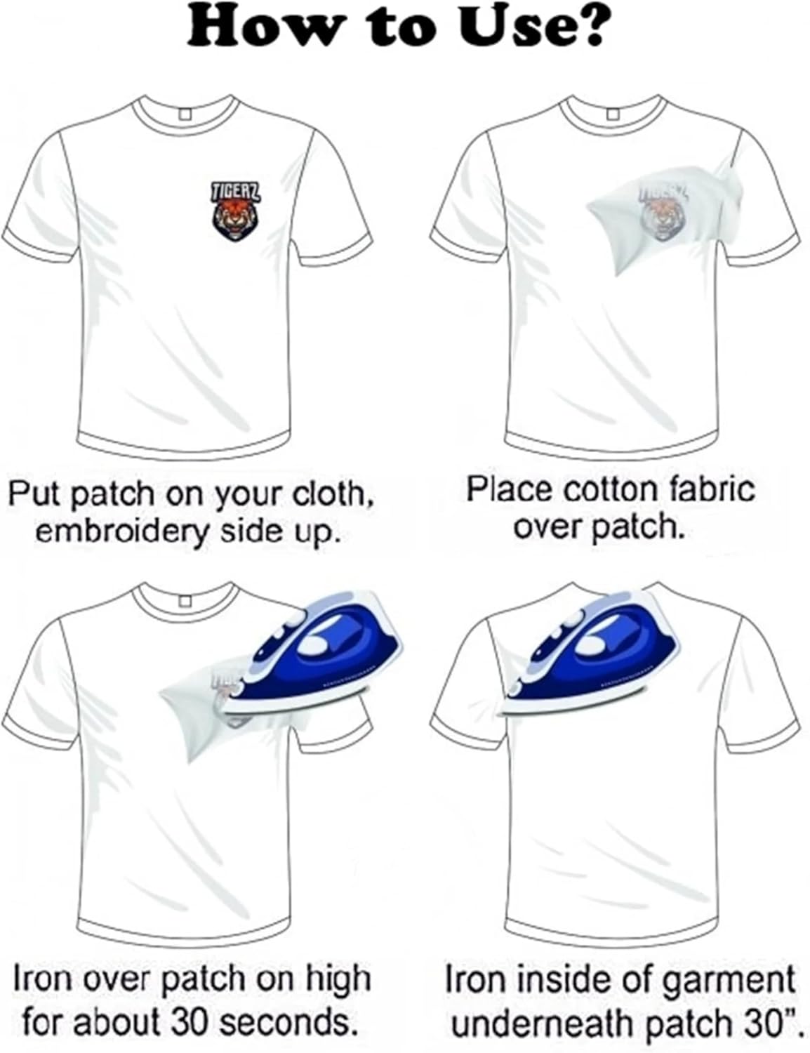 10 Pcs Gold Lily Patches Iron On Embroidery Lilium Custom Patch Sew On Applique for Arts Crafts DIY Decor Jeans Jackets Clothing Bags Backpack (2.5x3.34 Inches)