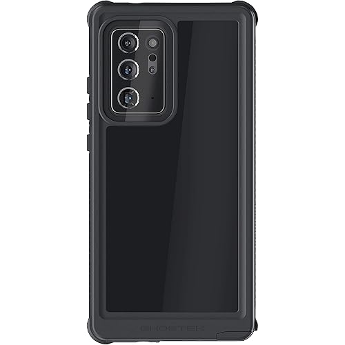 Ghostek NAUTICAL Waterproof Case for Samsung Galaxy Note 20 Ultra 5G - Full Body Protection, Built-In Screen Protector & Wireless Charging Compatible (Black)