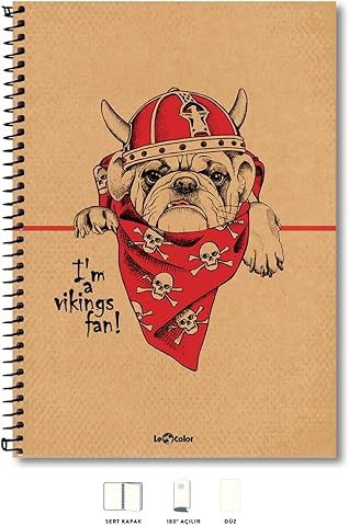 Le Color A4 Defter Düz 200 syf Köpek Eco