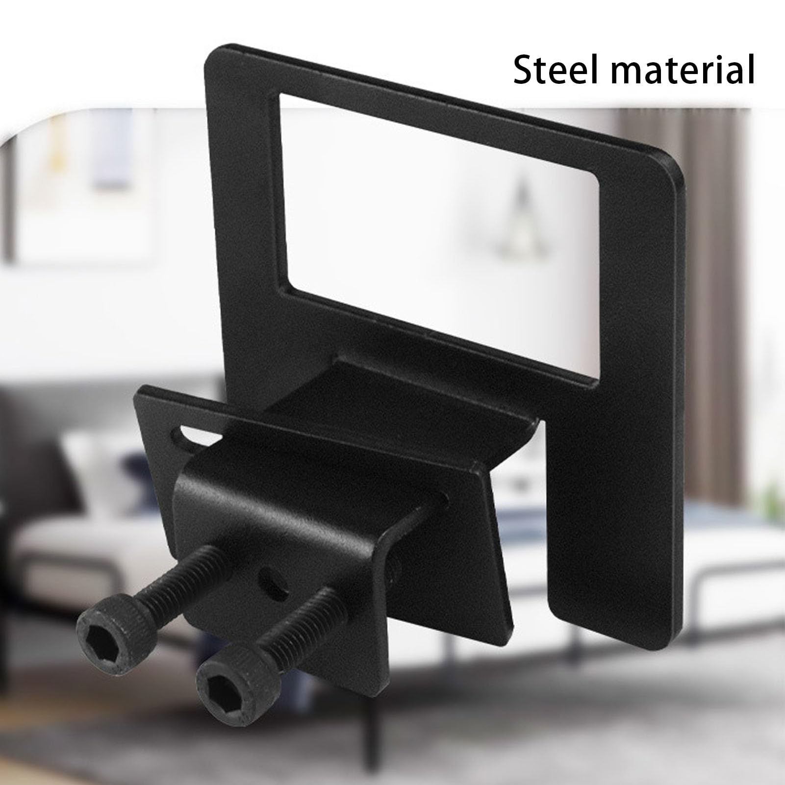 Zerodis Joints de Matelas 6 Pièces, Entretoises de Lit Antidérapantes avec Pinces Réglables pour Supports de Matelas, Cadres de Lit et Support en Métal