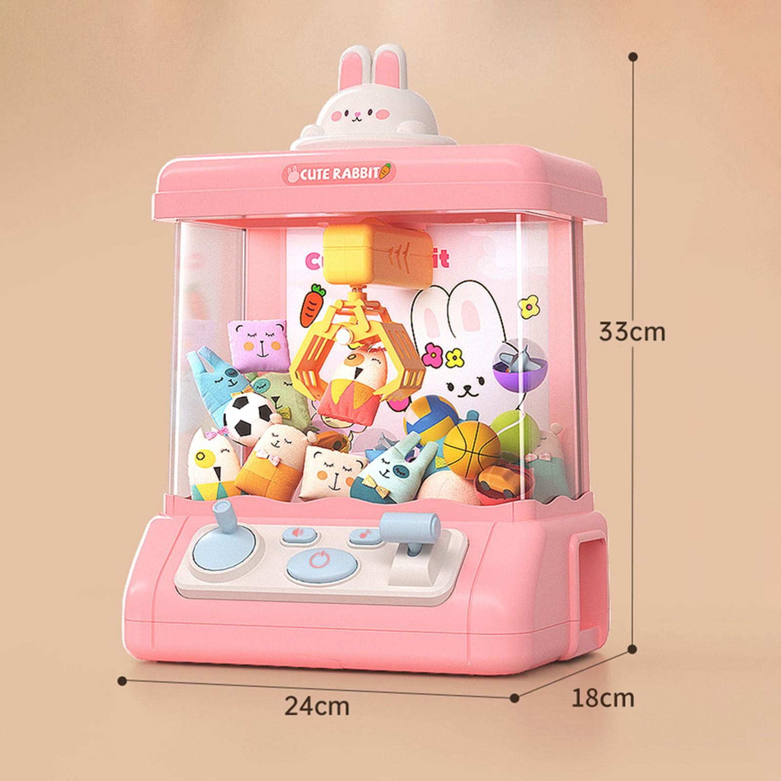Macchina Acchiappa-Caramelle per Bambini, Distributore di Caramelle Portatile, Distributore di Prezzi Facile da Usare, Gioco Elettronico Acchiappa-Car, Stile B