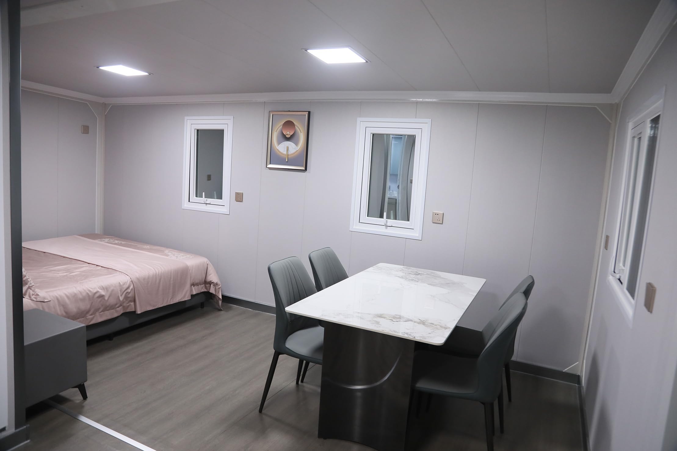 Casas prefabricadas Independientes Personalizables de 37/56/74 m². Edificios modulares duraderos Aptos para Uso residencial, de oficinas, vacacional y Comercial (74 m2) — view 3