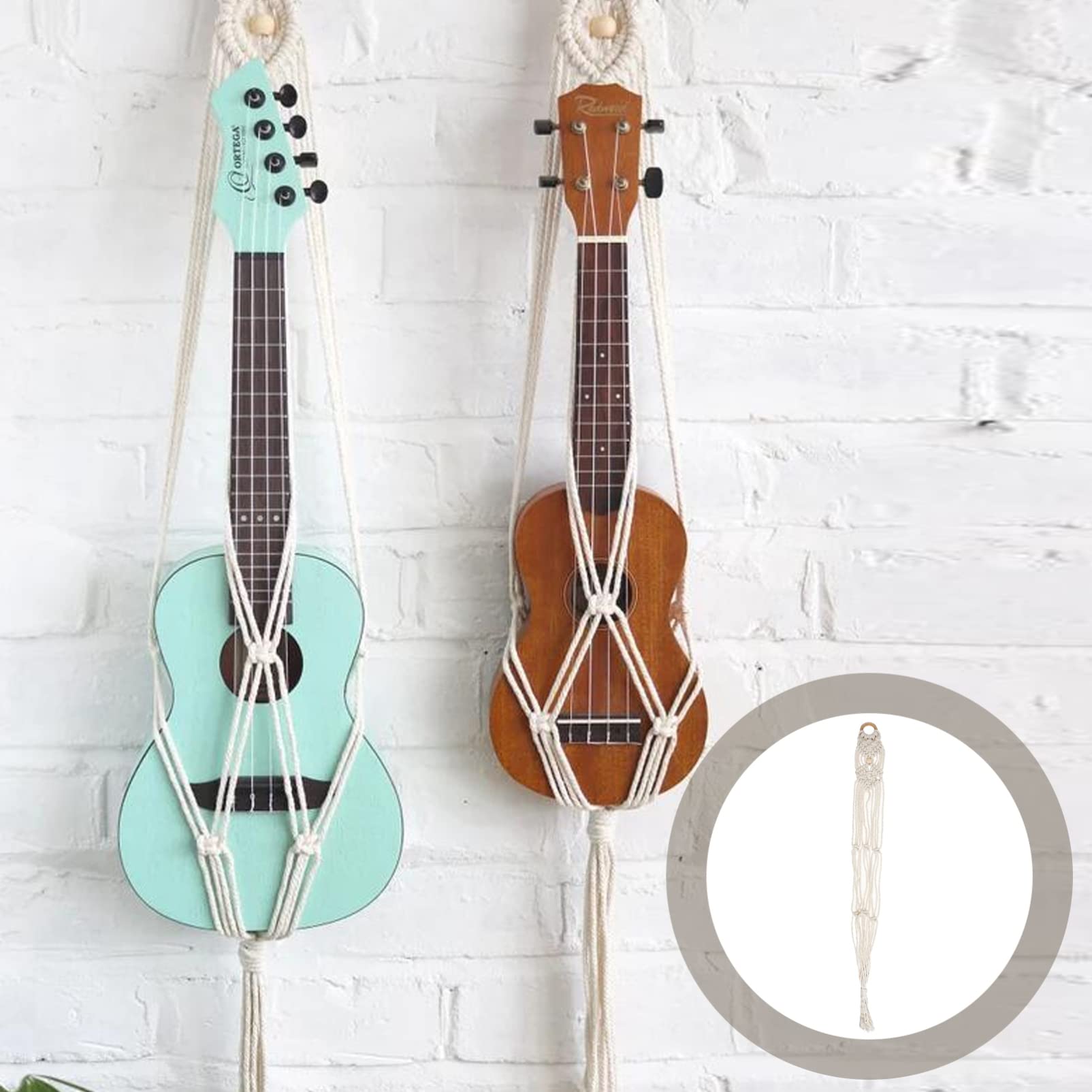 ERINGOGO Unique Guitar Accessory Ukulele Hanger Wall Mount Guitar Support Fine Craftsmanship