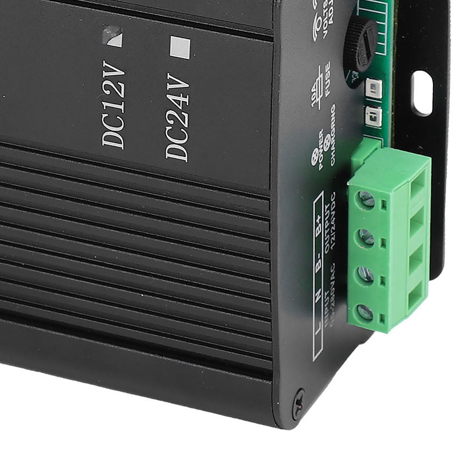 Fafeicy DC12V 6A Batería del Generador, Aleación DE Aluminio BAC06A AC100-240V Cargador DE Cargador, Protección DE Memoria DE Cortocircuito Sobrecargado (DC12V6A)