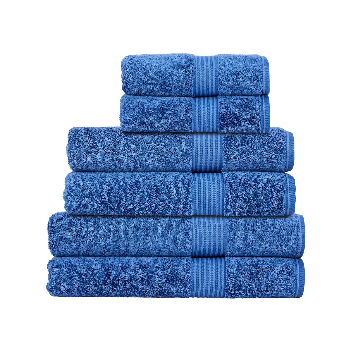 Christy Supreme Hygro 2 Hand Towels Set | Blush Pink | 100% Luxury Supima Cotton | Ultra Soft | Super Absorbent | 650GSM | Plush and Long Lasting — view 130