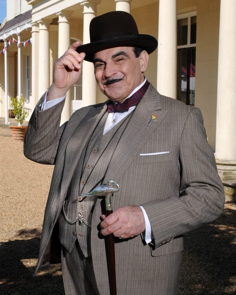 Poirot (TV) David Suchet Agatha Christie's Hercule Poirot 10x8 Photo