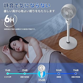 Amazon | サーキュレーター 扇風機 兼用【2025年猛暑対策＆節電