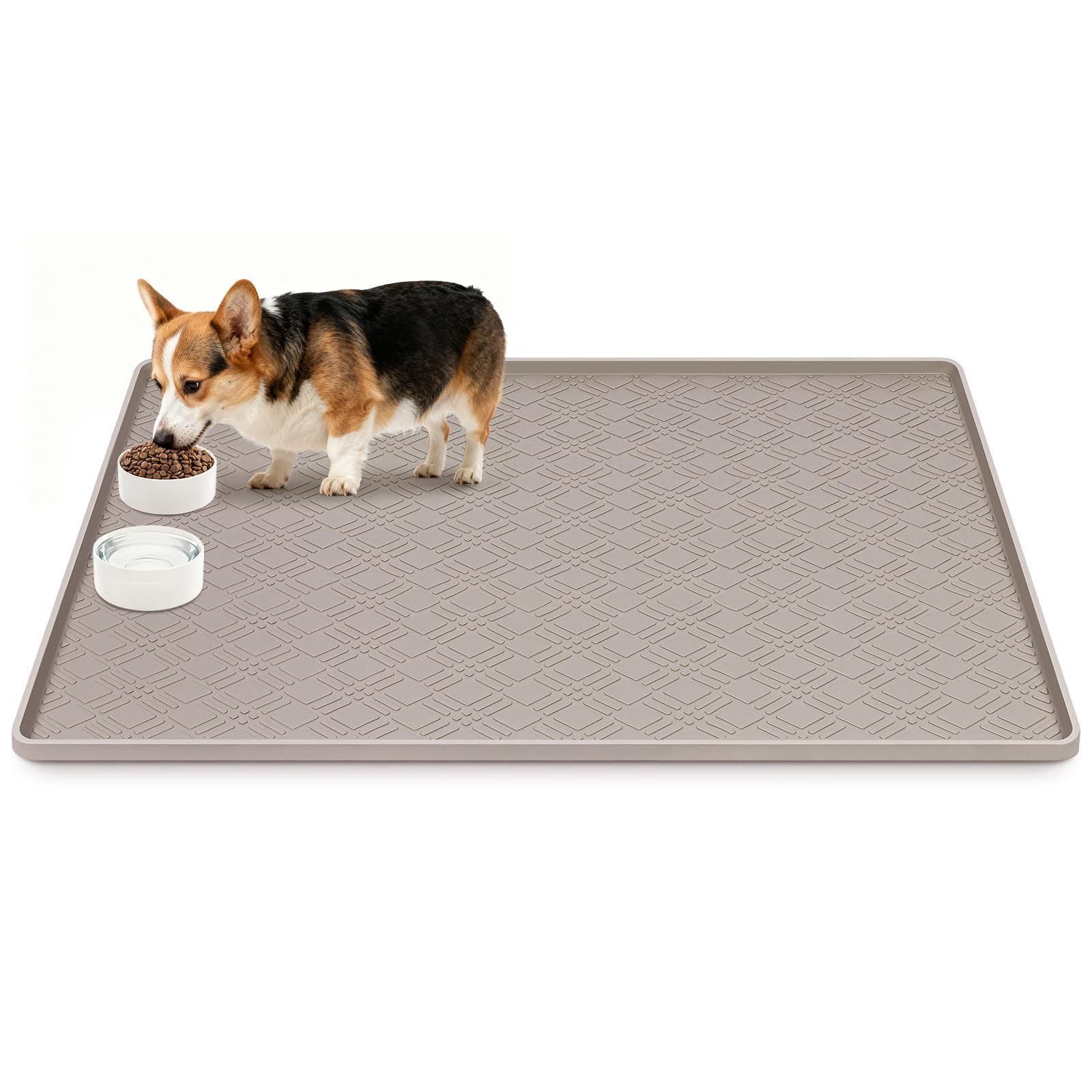 Tapis de nourriture en silicone pour chien idéal pour des repas propres