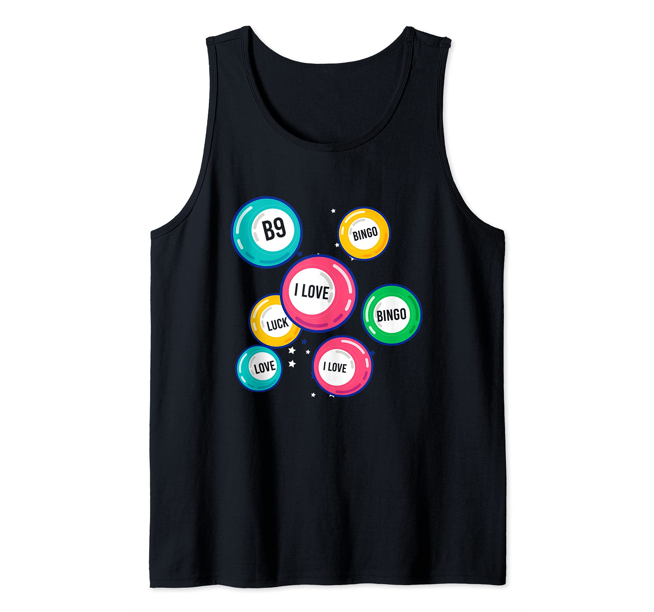 Bingo Caller Gambling Bingo Player Bingo Winner Gift Bingo Tank Top