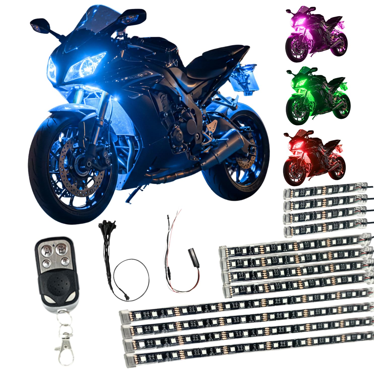 バイク用 高輝度 青色LEDライト Amazon | X-STYLE 10W バイク フォグランプ 青 LED ヘッドライト 補助