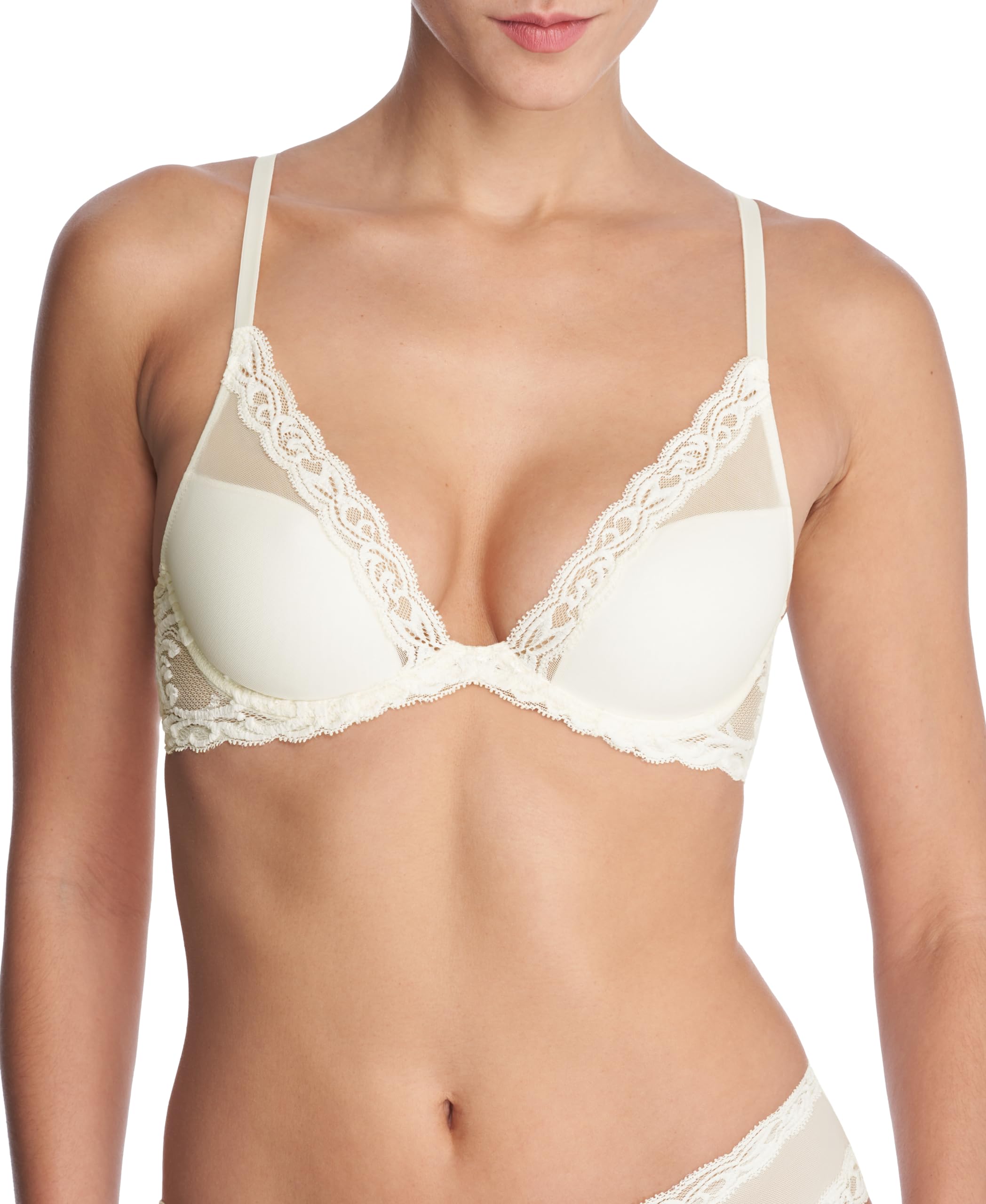 Natori Women Feathers Lace Plunge T-Shirt Bra — view 42