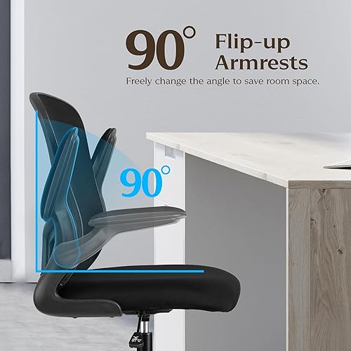 Miniatura 6 de FelixKing Silla de dibujo, sillas altas de oficina con anillo reposapiés, silla alta de escritorio de pie en casa con soporte lumbar, altura de