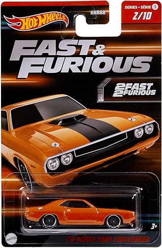 Miniatura 5 de Hot Wheels Fast & Furious 70 Dodge HEMI CHALLENHER para 2 Fast 2 Furious
