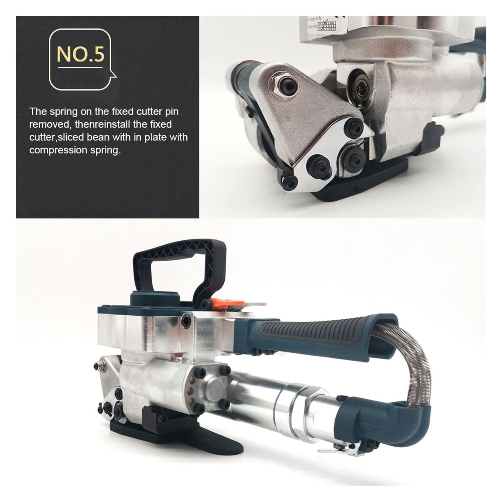Pneumatisches Umreifungsgerät B19 Handumreifungsmaschine for 1/2''-3/4&'PP/PET-Gürtelkarton aus Holz Industrieverpackung