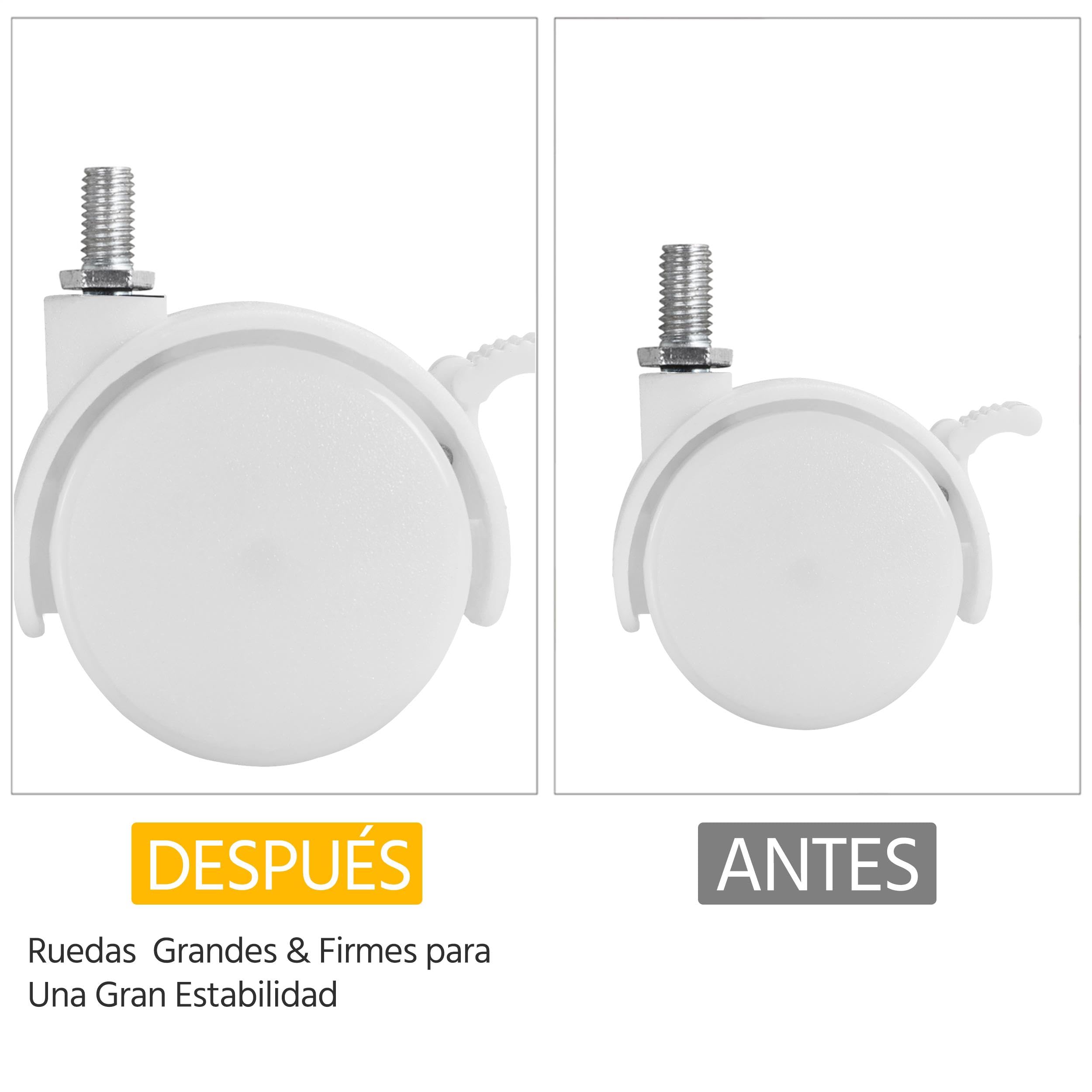 Yaheetech Mesa Ordenador con Ruedas Escritorios Ordenador Pequeña con Bandeja de Teclado Mesa Gaming con Cajón para Estudio,Espacio Límite Negro 79,5x56x51cm Roble Claro
