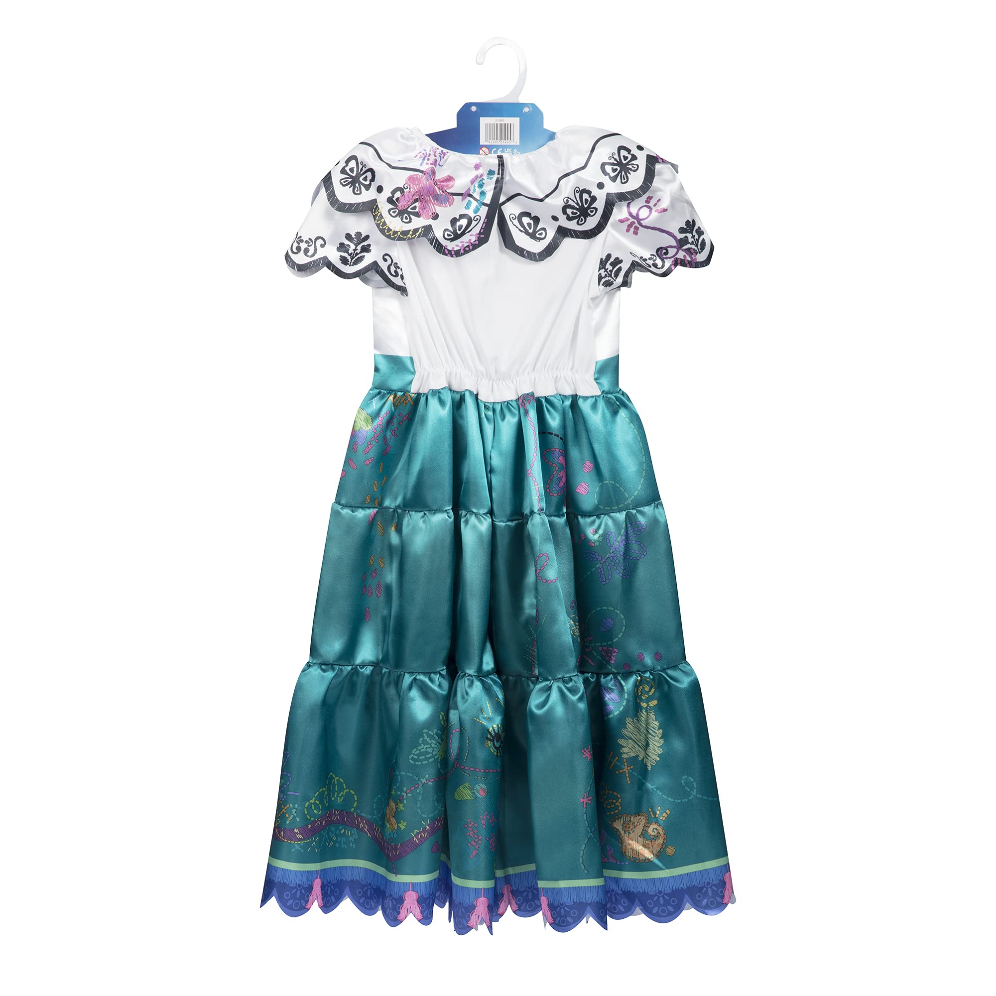 Disney Encanto Mirabel Dress, Costume for Girls Ages 3 and up, Outfit
