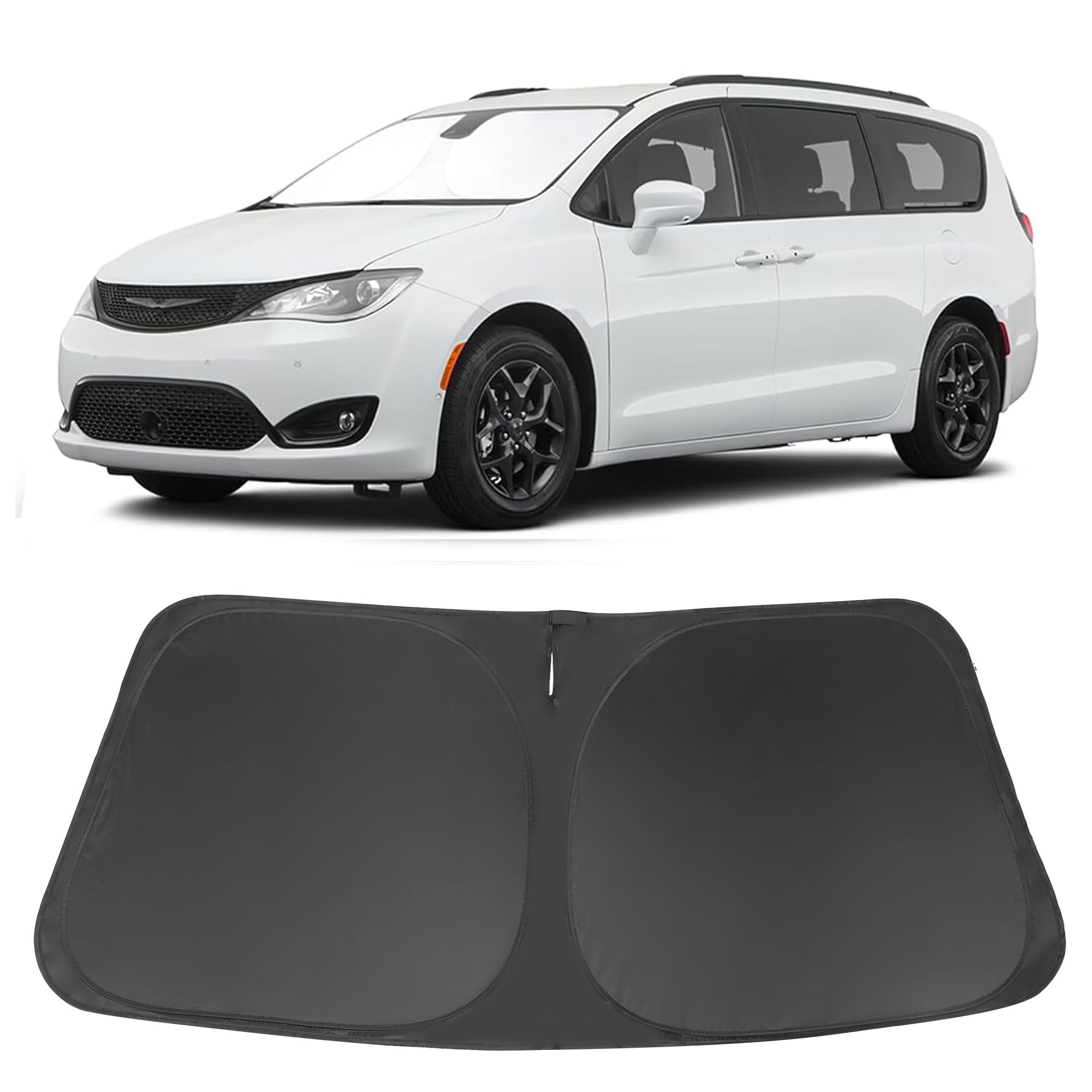 Windshield Sun Shade for 2017-2026 Chrysler Pacifica Accessories