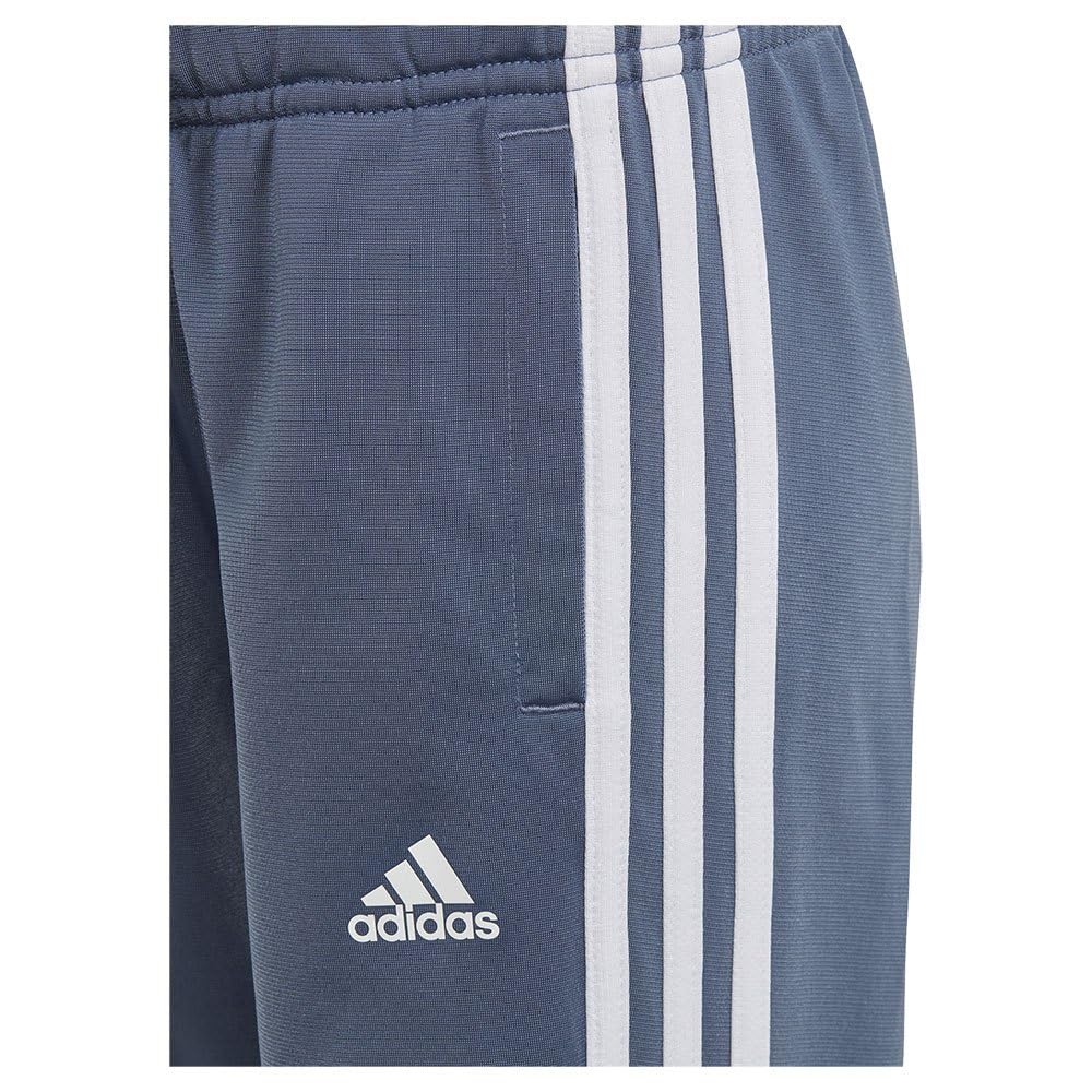 adidas Unisex Kinder Essentials 3-stripes Shiny Tracksuit Trainingsanzug