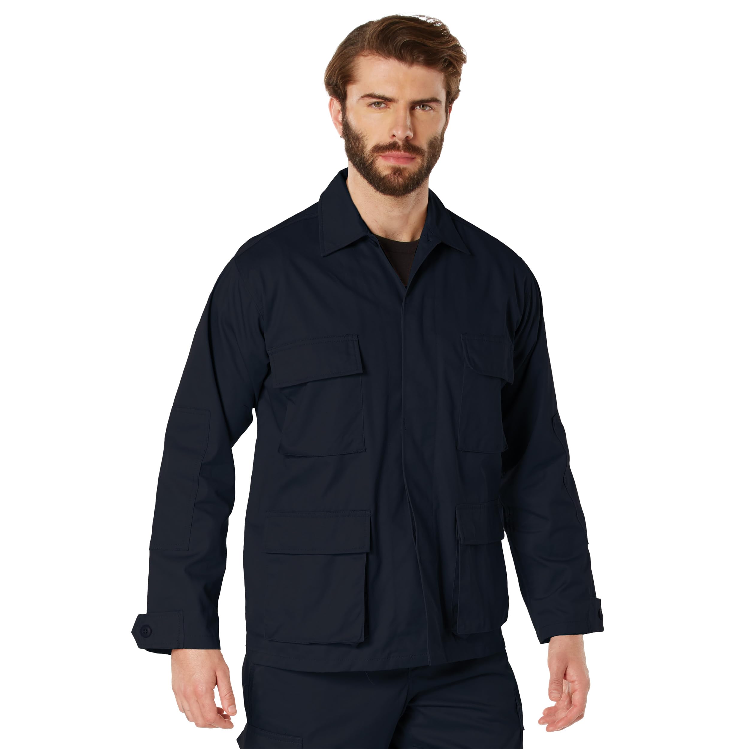 ROTHCO Midnight Navy Blue BDU Shirt