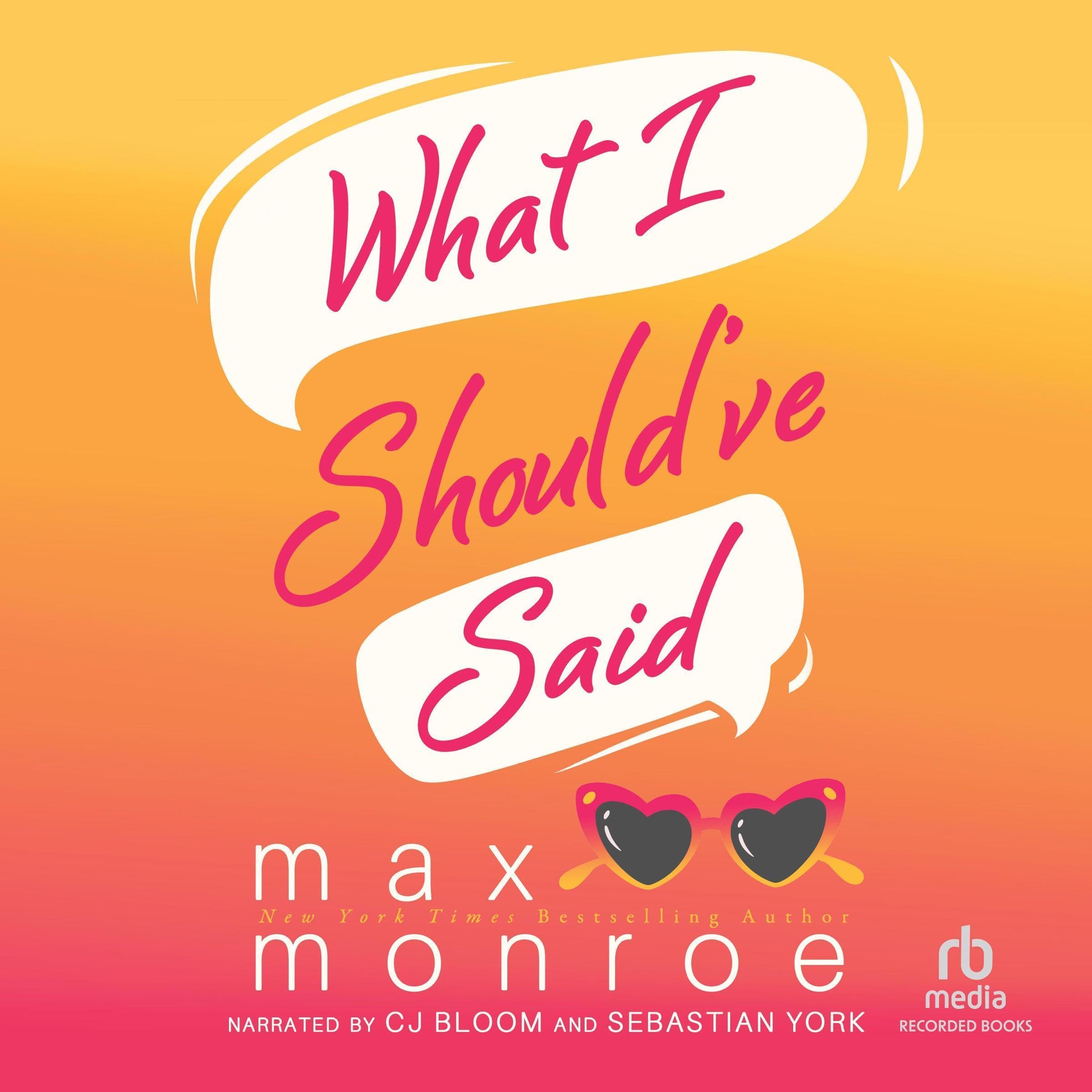 Cover art for What I Should've Said