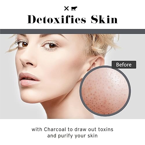 Miniatura 2 de No BS Máscara facial de carbón con niacinamida limpieza profunda de puntos negros máscara facial de arcilla de carbón activado sin dolor Tratamiento