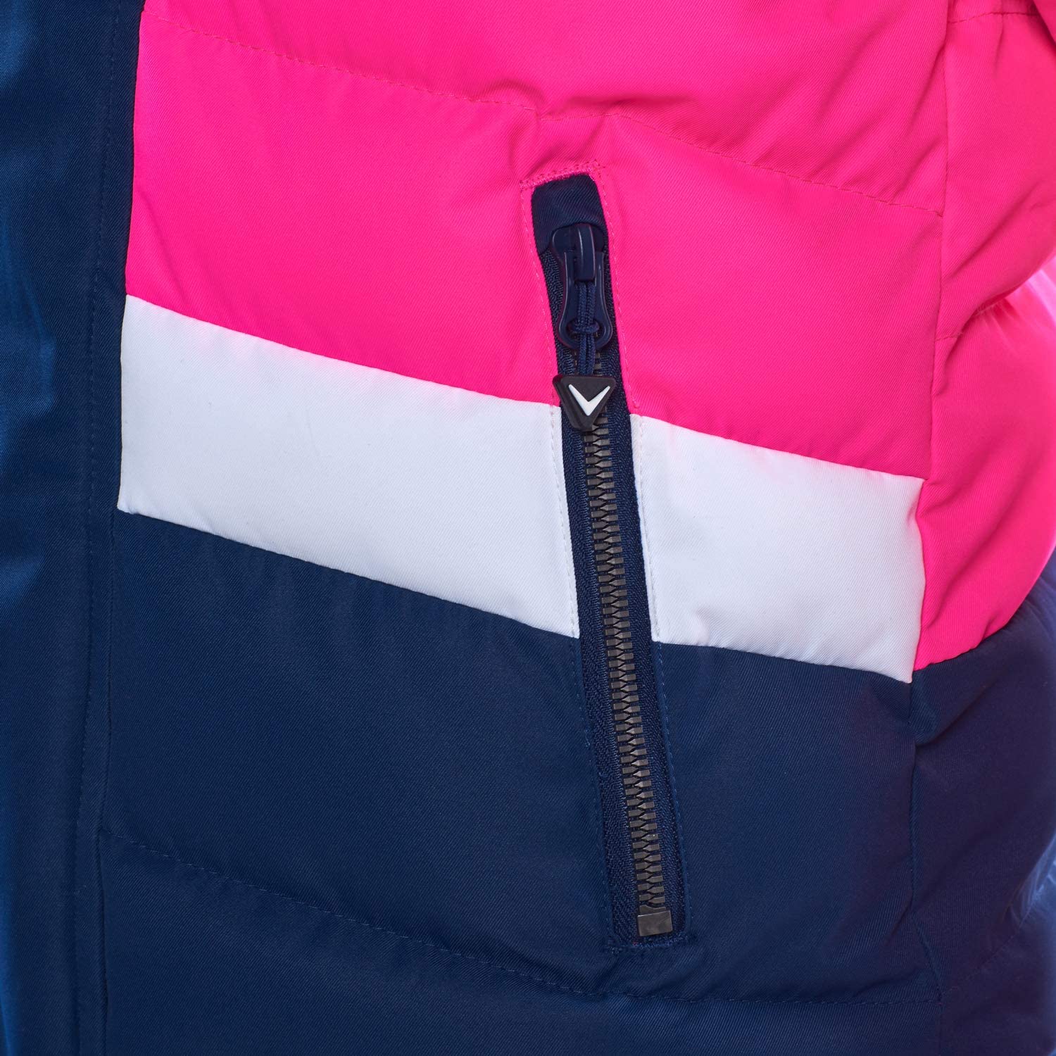 Black Crevice Chaqueta de esquí infantil, chaqueta de invierno rompeviento e impermeable para niños, bolsillos impermeables con cremallera, con capucha