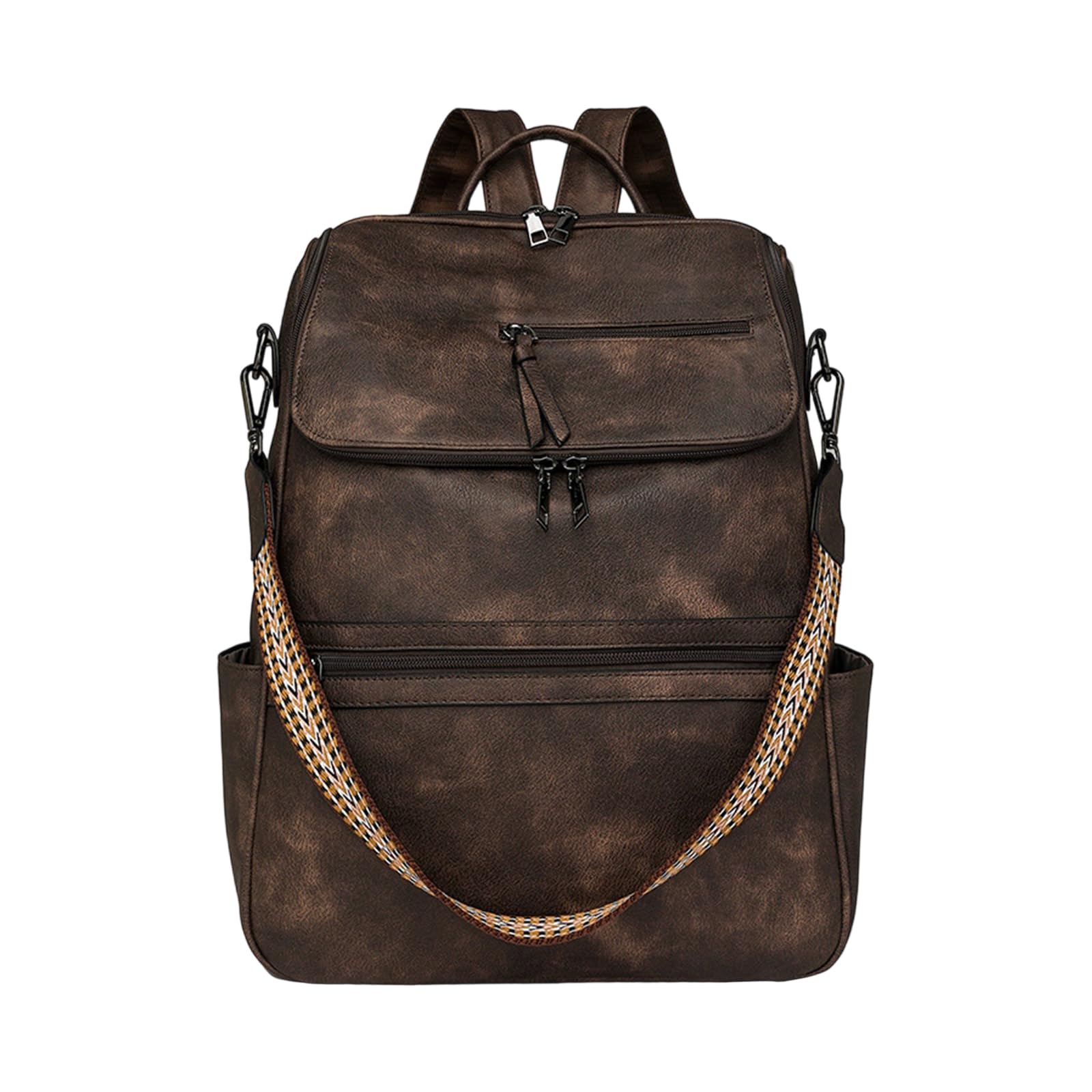 Mochila informal de moda para mujer ideal como equipaje de mano y colegio 8