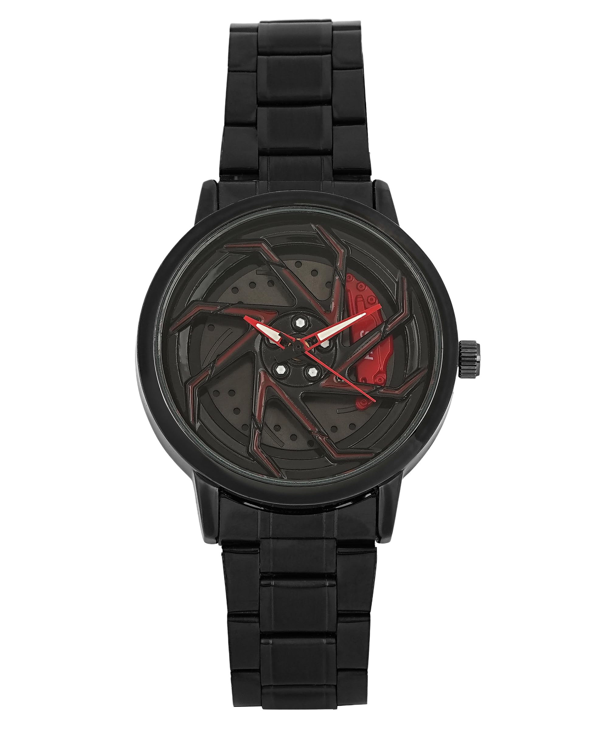 jainx Red Dial Gyro Spinning Car Wheel Analog Wrist Watch for Men and Boys - GM1695 (B0DJ2LW12Q) Amazon Price History, Amazon Price Tracker