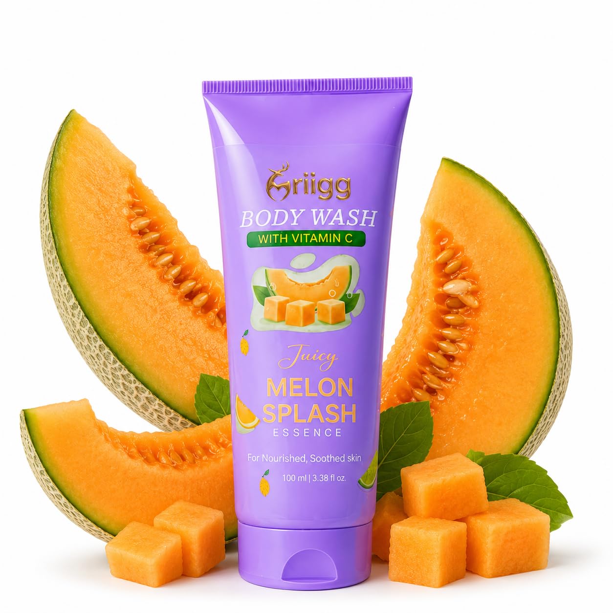Vitamin C Body Wash – Juicy Melon Splash Essence | Deep Cleansing, Hydrating & Refreshing Body Cleanser | Enriched with Vitamin C | Soft & Nourished Skin | Suitable for Men & Women | 100ml-image-42