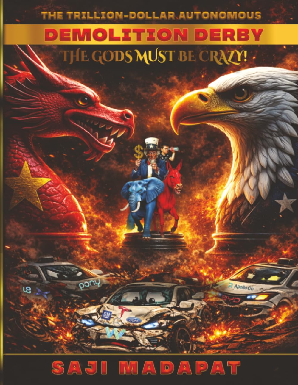The Gods Must Be Crazy! DRAGON vs. EAGLE: The Trillion-Dollar Autonomous Demolition Derby