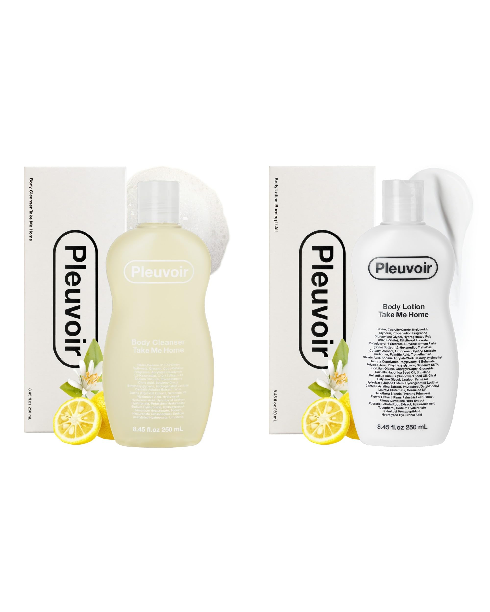 Pleuvoir Body Cleanser Take Me Home Body Lotion Take Me Home Bundle