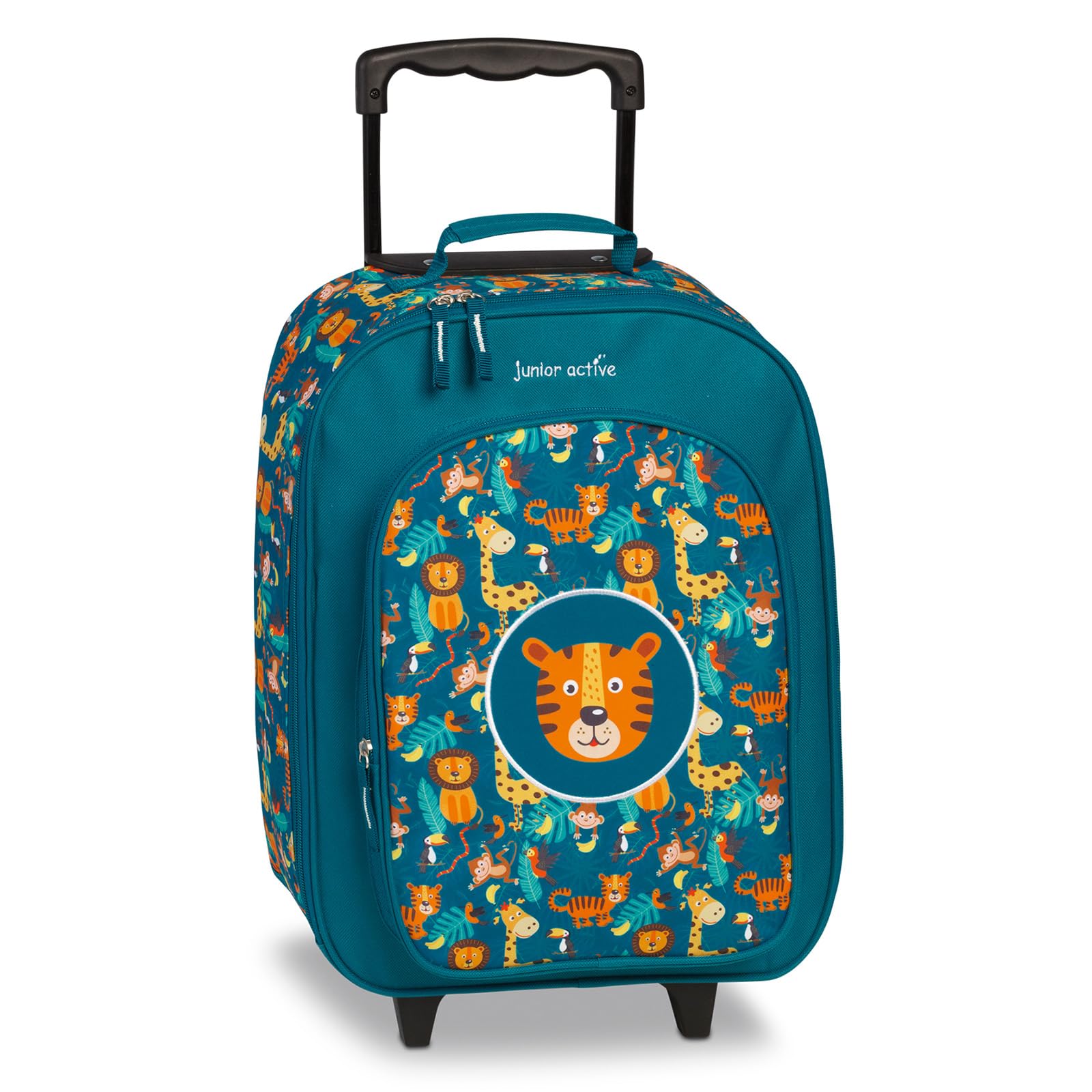 Fabrizio 20672 Valise cabine légère à roulettes pour enfant bagages pour enfants Couleur : turquoise