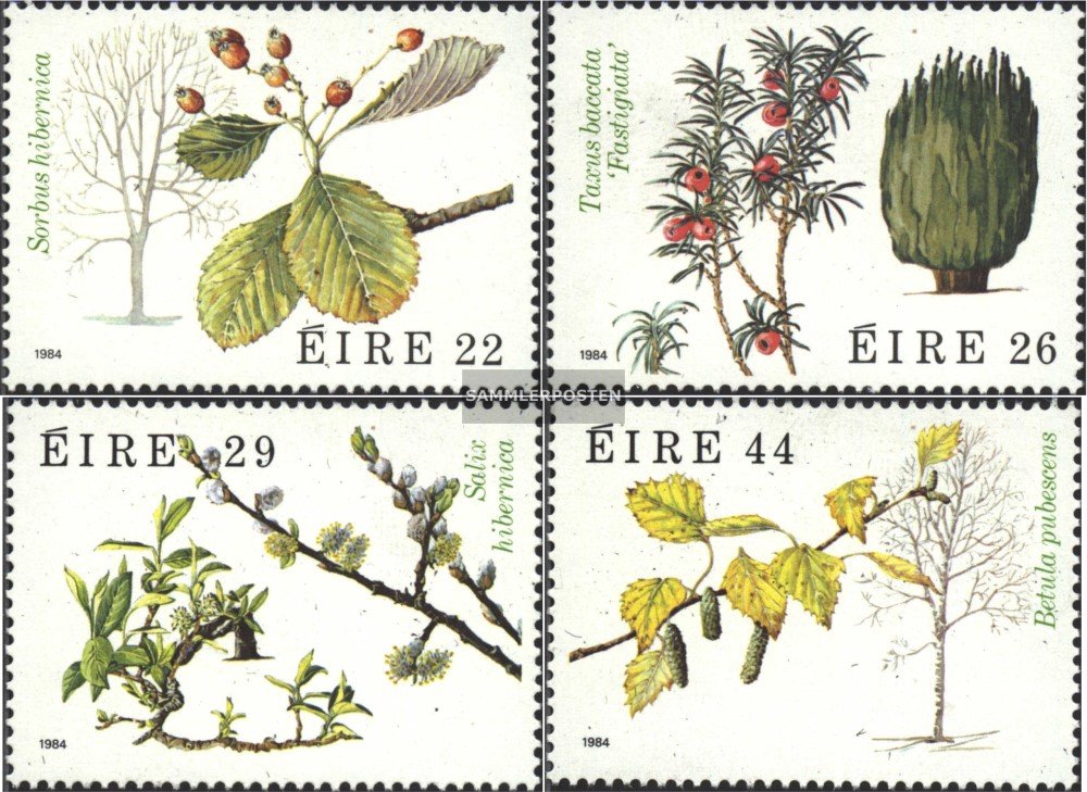 Prophila Collection Irland 1978 – Komplette Briefmarkenausgabe Irische Flora (376-379), Postfrisch MNH