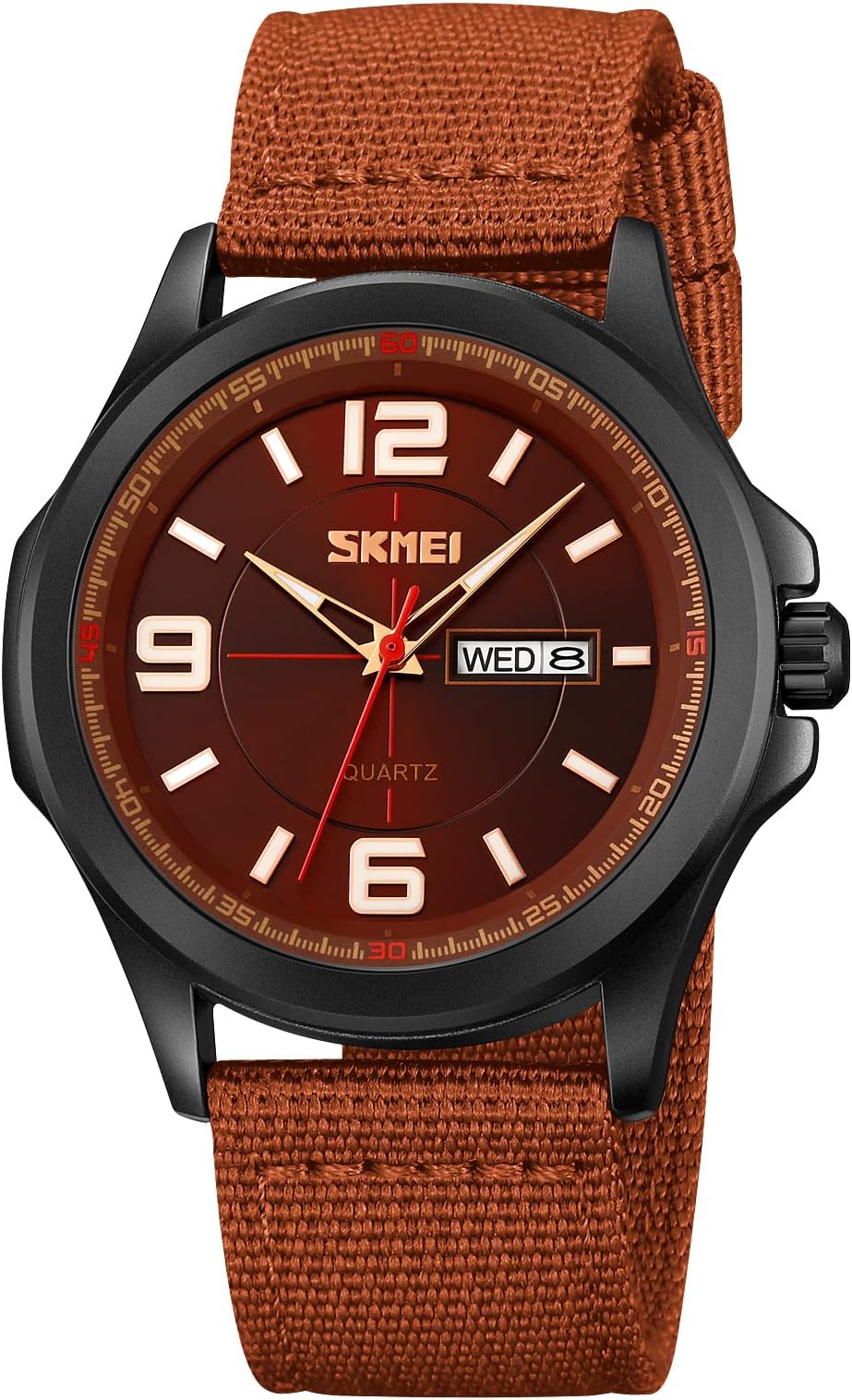 SKMEIMen's Digital Sports Watch 50m Waterproof LED Military Multifunction Smart Watch Stopwatch Countdown Auto Date Alarm