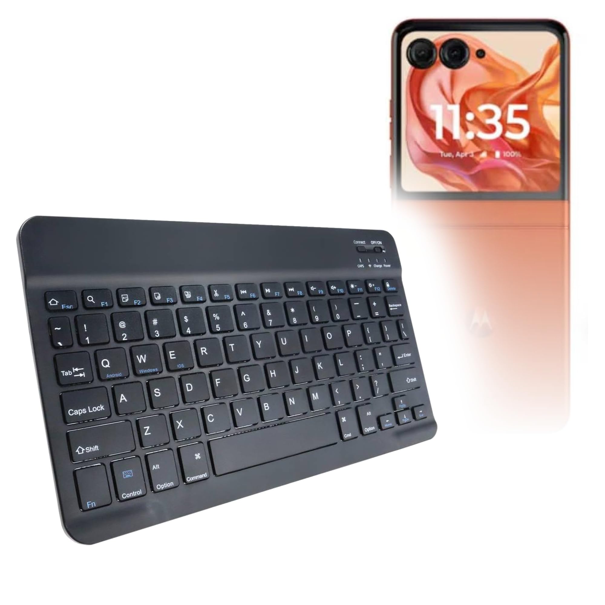 Amazon.com: BoxWave Keyboard Compatible with Motorola Razr 60