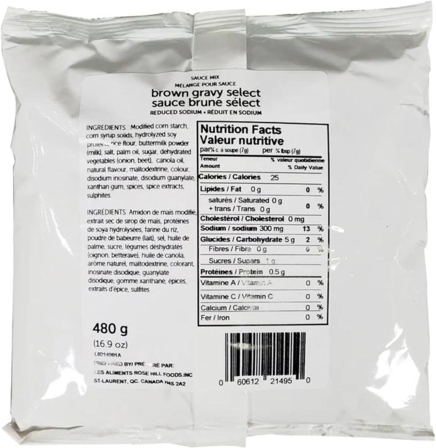 Rose Hill Brown Gravy Mix 480 g (pack of 6) Amazon.ca Grocery