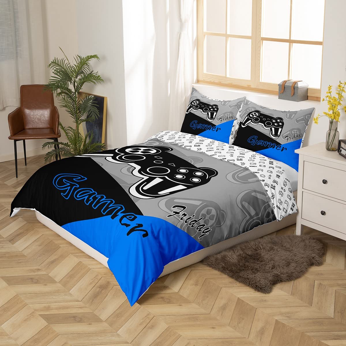 Good Morning Copripiumino Per Bambini Goal 135x200 Cm | Leroy Merlin