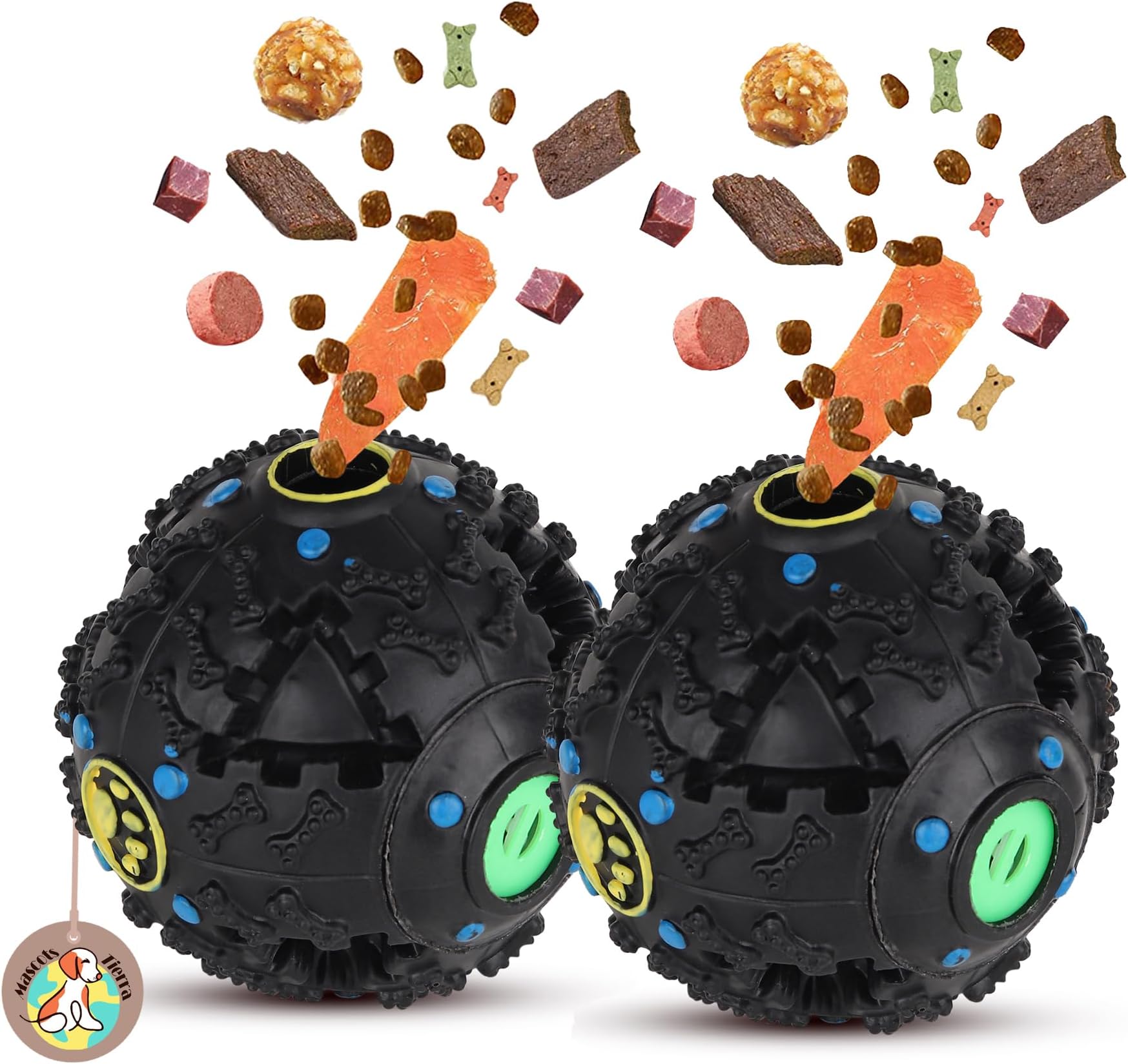 Buy Mascots Tierra Interactive Treat Dispenser Toy for Puppies Slow ...