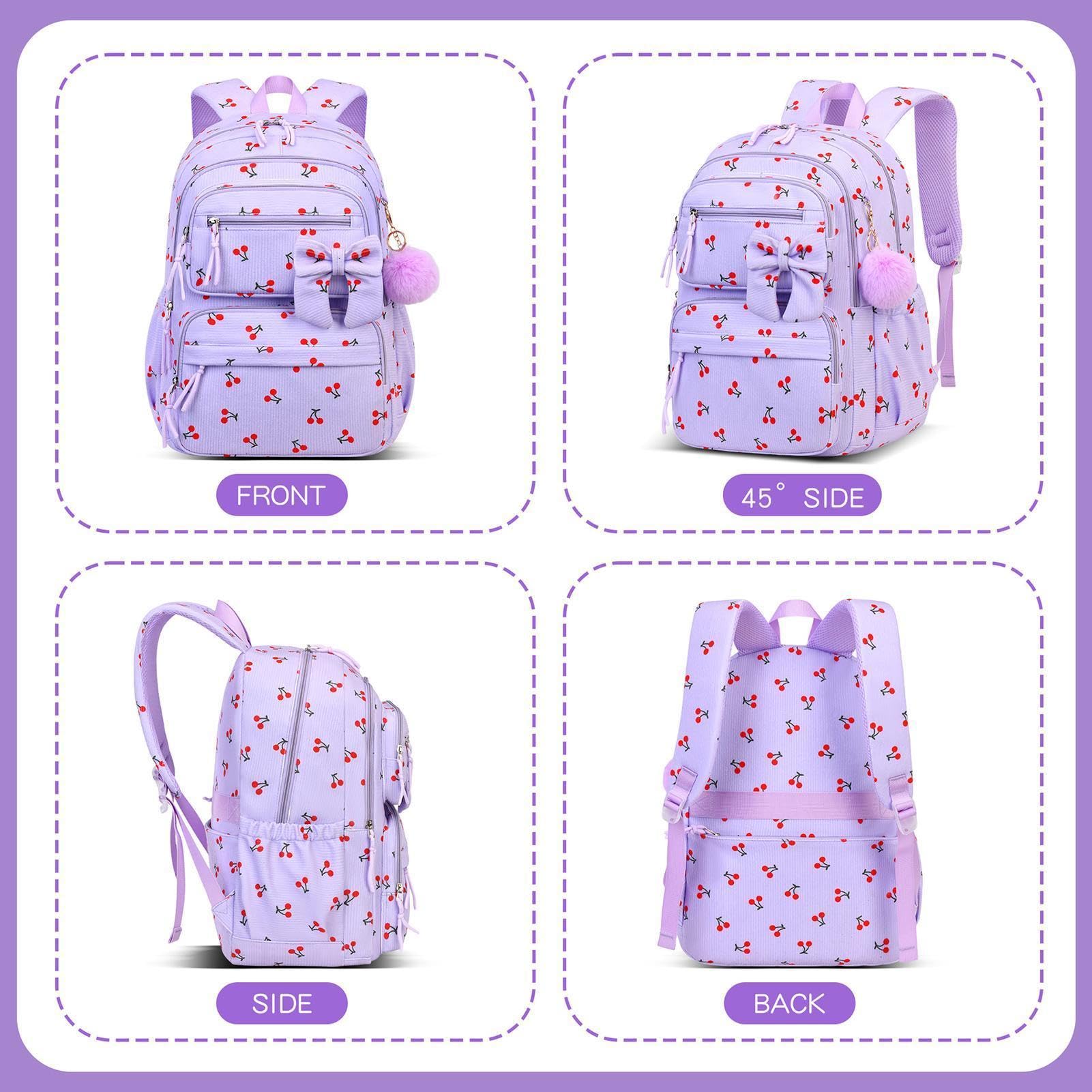 Mochila Escolar para Niños Bolsa Escolar Transpirable Y Linda Con Estuche | Mochila Diaria Transpirable para Adolescentes Para Niñas Niños Guardería Preescolar Primaria Regreso A Clases Viaje Estu